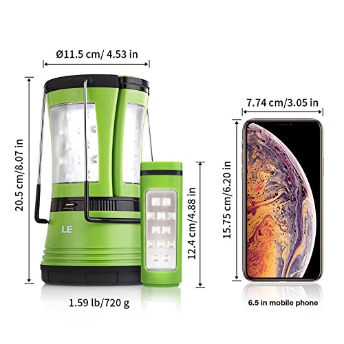 Lepro camping light supports hiking, fishing, and nighttime tasks.
