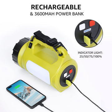Lepro lantern sidelight modes for camping and emergencies