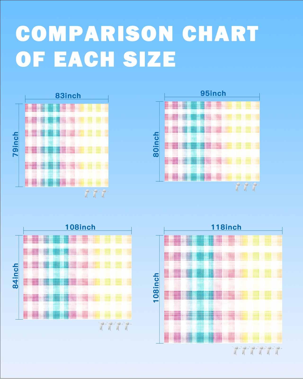LEQIOLENNG Beach Blanket roomy size 83x79 inches for families.