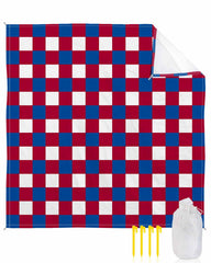 LEQIOLENNG beach blanket sandproof surface for clean, comfortable seating.