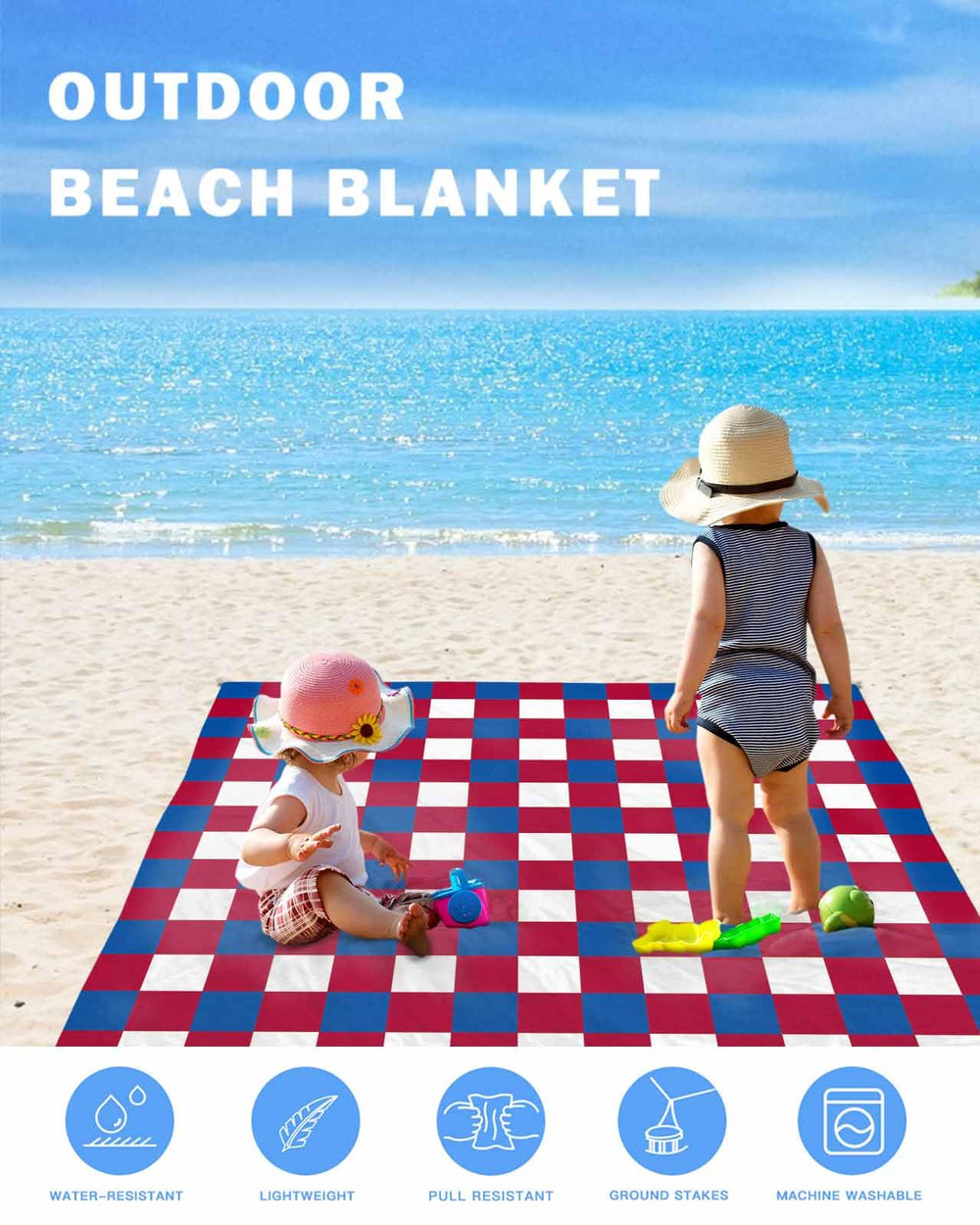 LEQIOLENNG portable blanket folds compactly for travel.