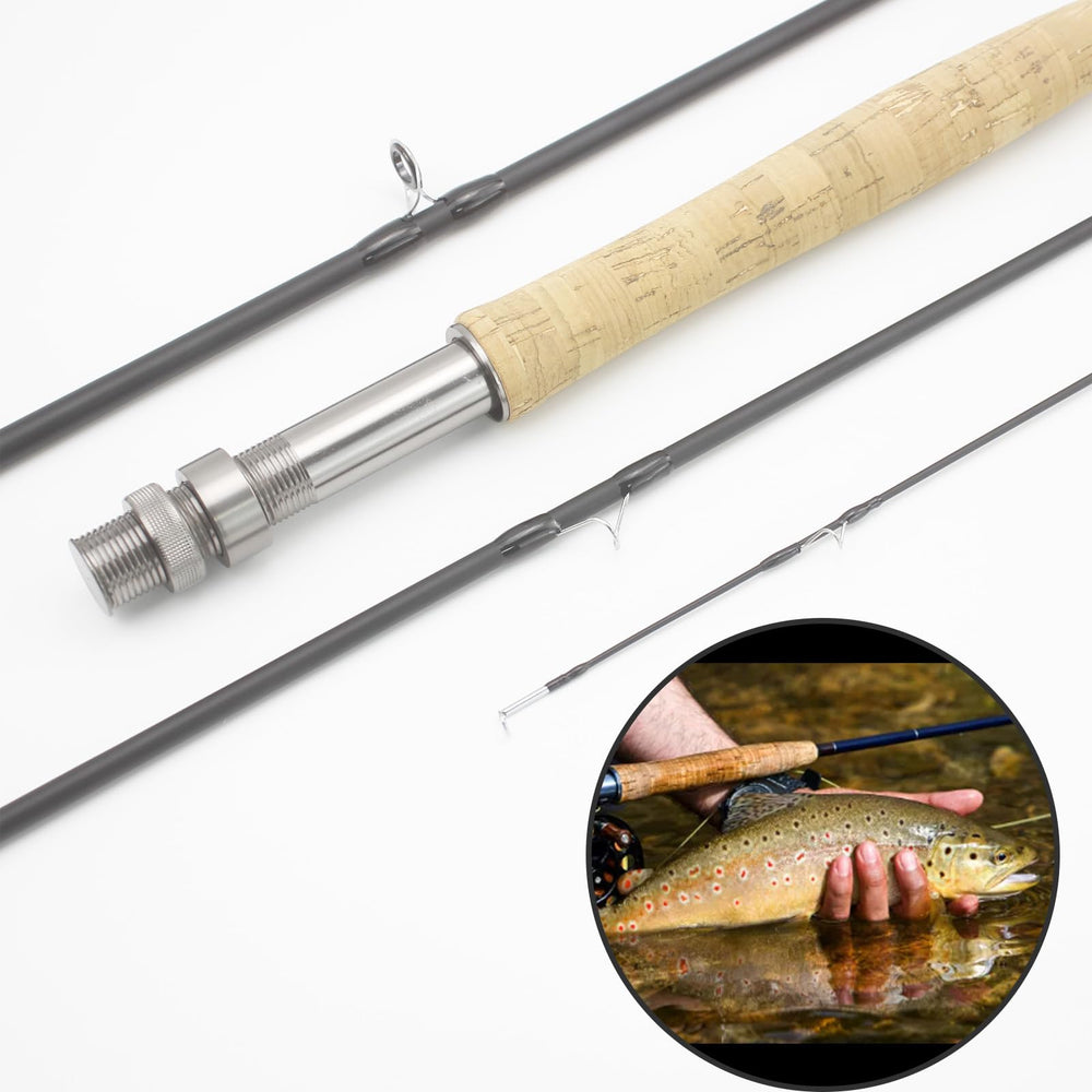 Lerutwis 9ft four-section fly rod for longer casts on bigger water
