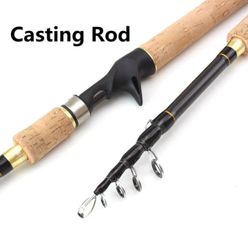 Lerutwis YG028 ergonomic cork handle provides a comfortable non-slip grip.