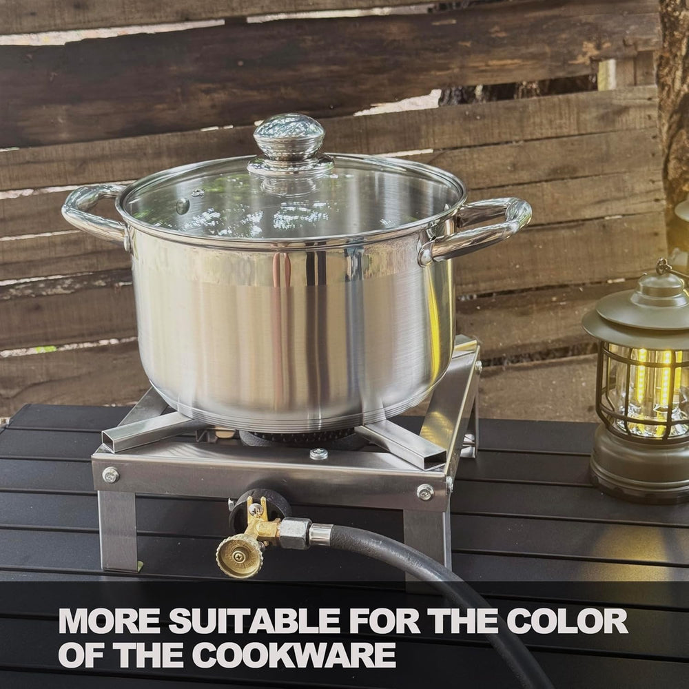 LetFeng easy-carry compact burner for tailgating or trips, showcasing portability.