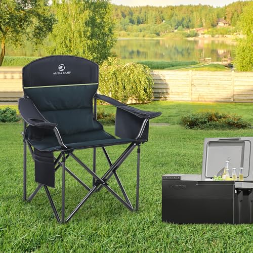 LET'S CAMP durable steel frame image conveys stability on uneven terrain.