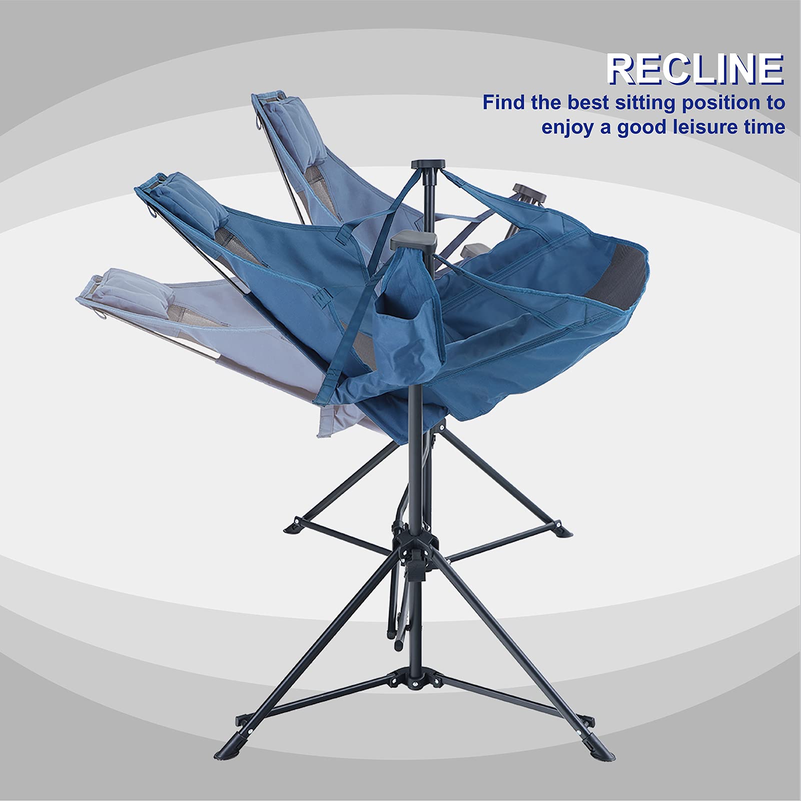 LET'S CAMP Hammock Chair stored in carry bag for camping trips.