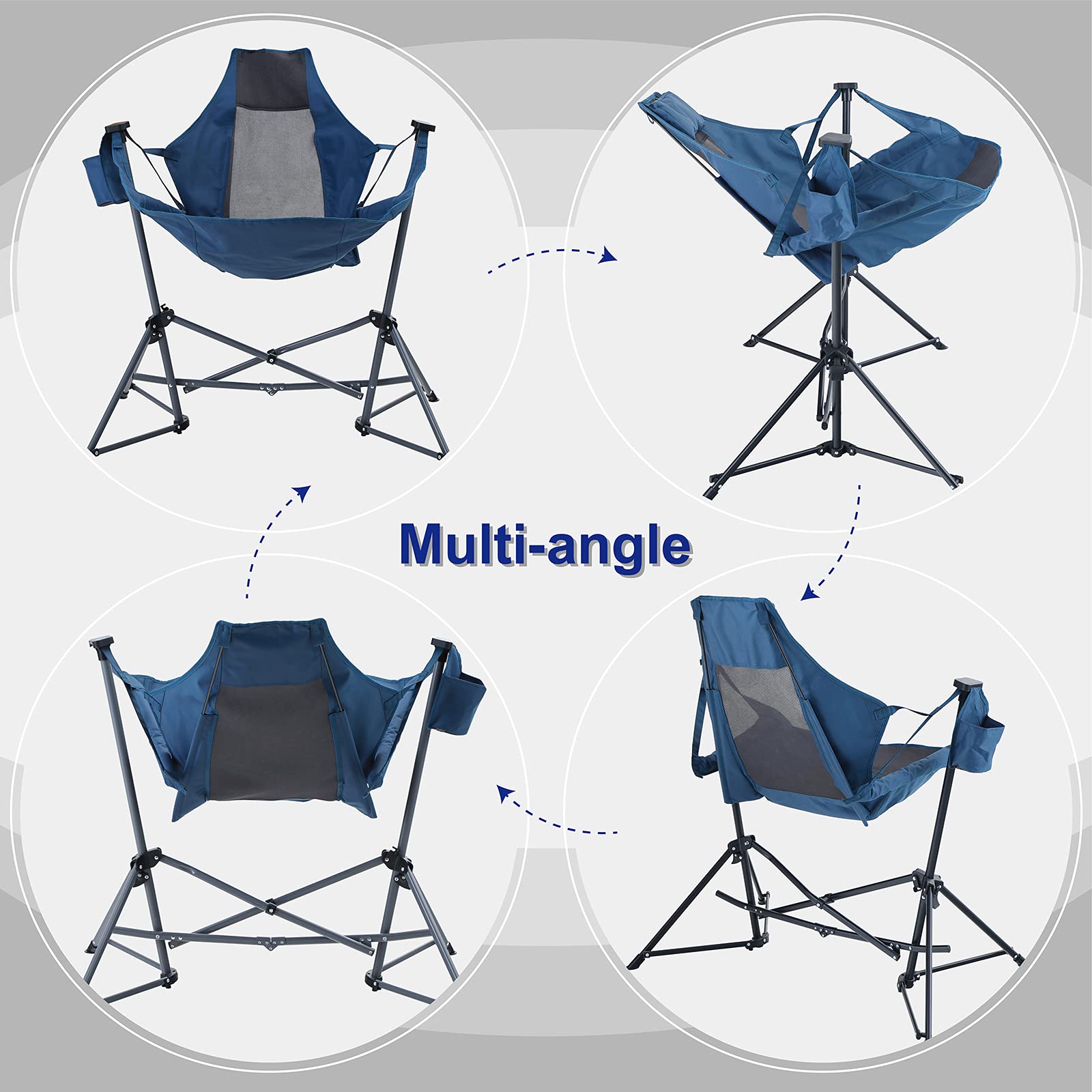 LET'S CAMP Hammock Chair in outdoor picnic setting demonstrates versatility.