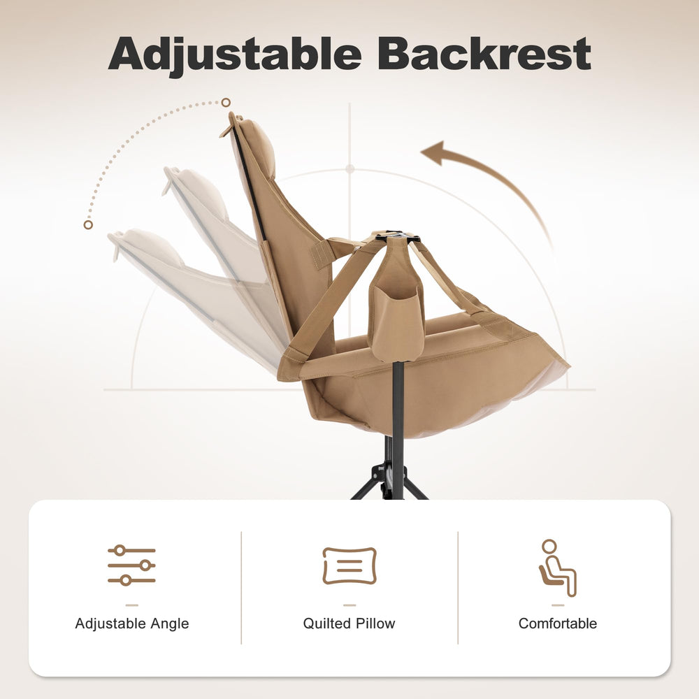 LET'S CAMP hammock chair oxford fabric enhances outdoor durability
