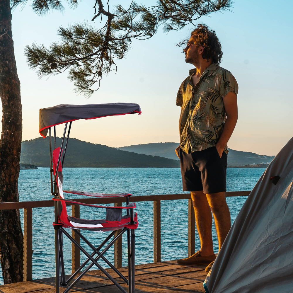 LET'S CAMP heavy-duty frame demonstrates durable steel construction for rugged terrains