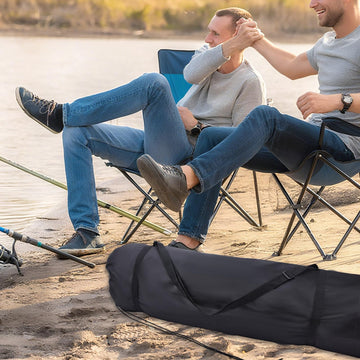Letsinstyle outdoor organizer bag accommodates umbrellas, tripods, and mats for versatile use.