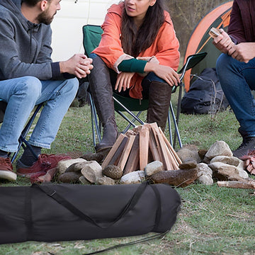 Letsinstyle shoulder-strap carry bag offers comfortable transport during camping and hiking adventures.