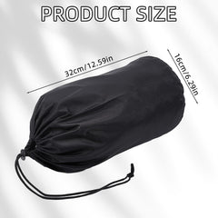 letsinstyle stuff sack in backpack demonstrates compact packing for hiking.