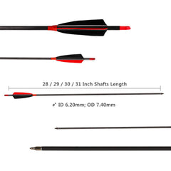 Letszhu carbon arrow laser-straightness check ensures precision and consistent shooting