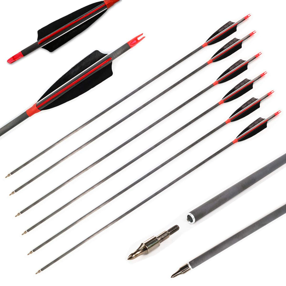 Letszhu real-feathers flight adds natural appearance and stable arrow dynamics