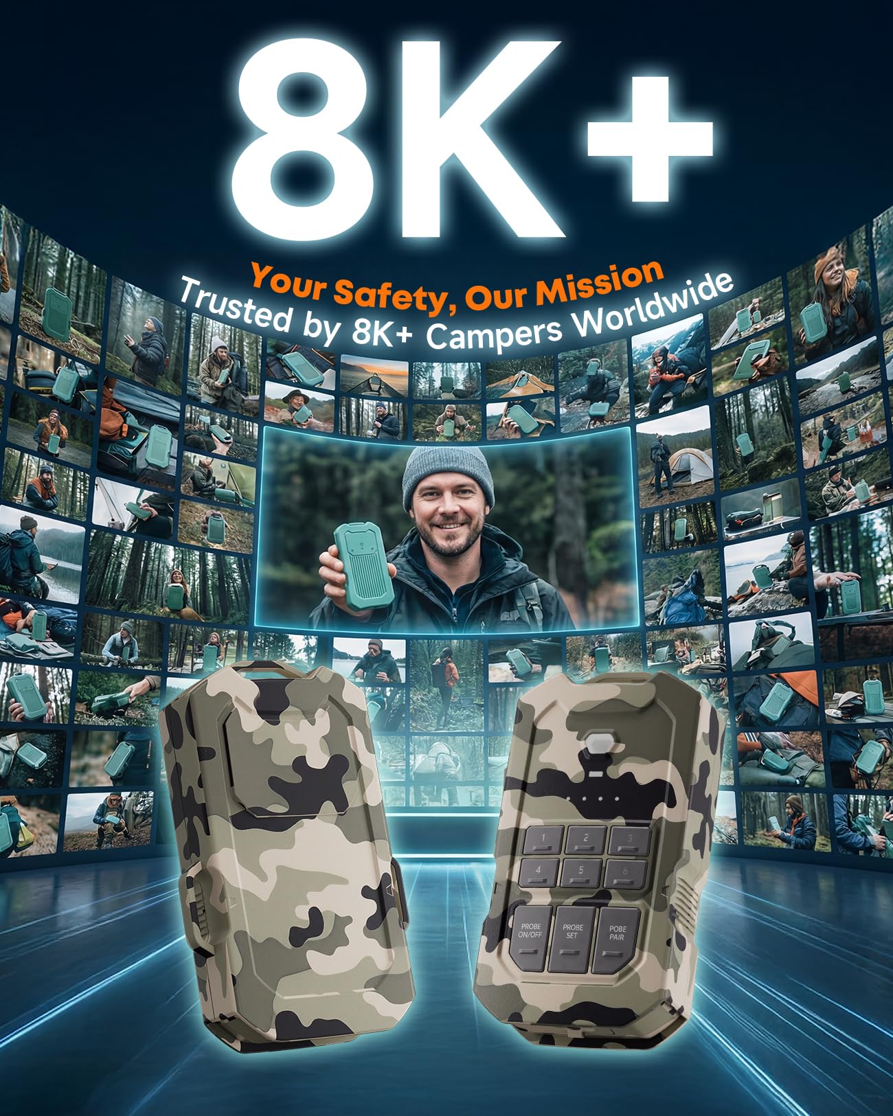 LETWESAF wildlife protection monitoring illustrates deterrence and safety for outdoor spaces.