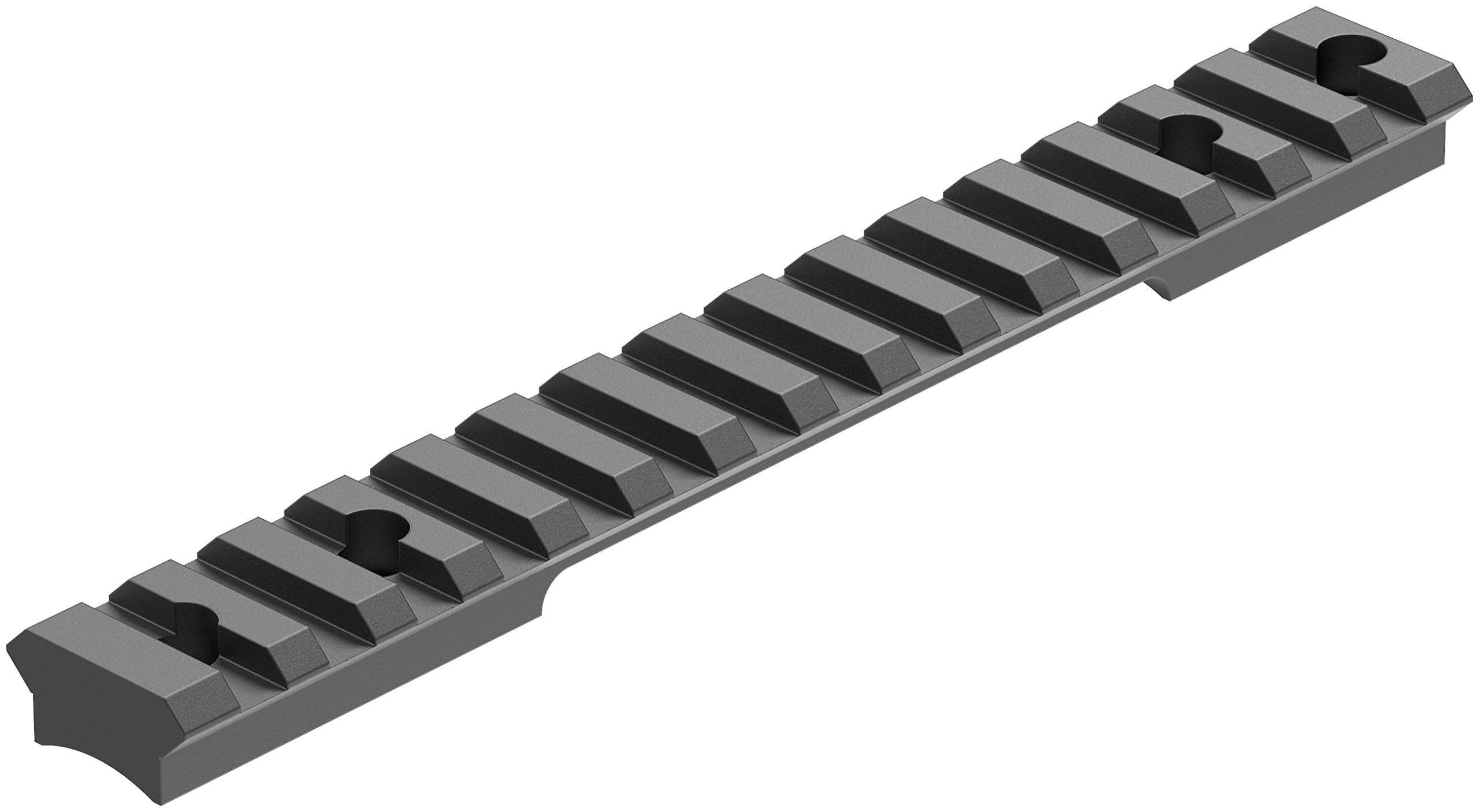Leupold BackCountry Cross-Slot Base with Cross-Slot design enables quick alignment.