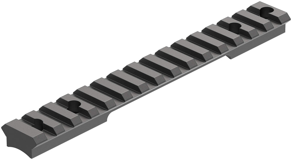 Leupold BackCountry Cross-Slot Base with Cross-Slot design enables quick alignment.