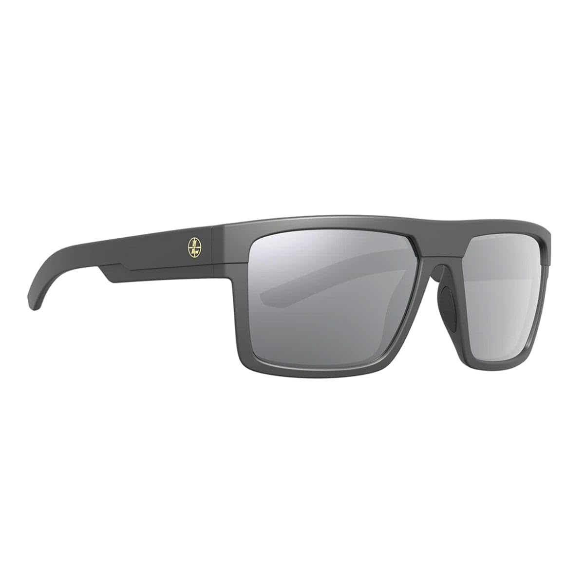 Leupold Becnara frame in matte gray for durable all-day wear and sun protection.