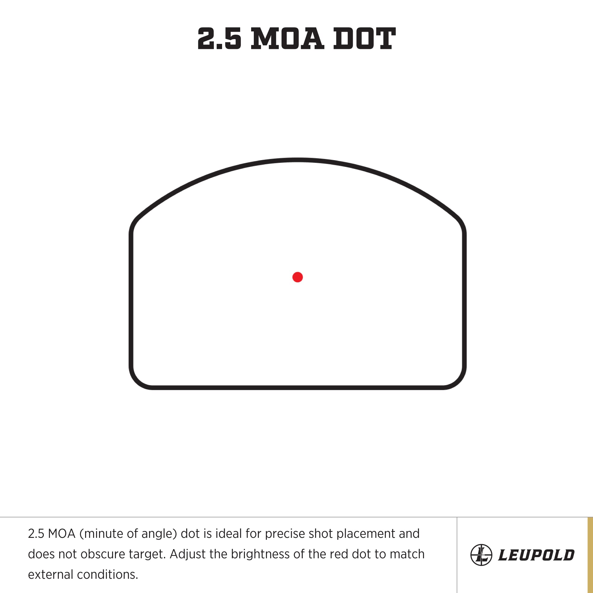 Leupold DeltaPoint Pro MST sensor extends battery life during idle periods.