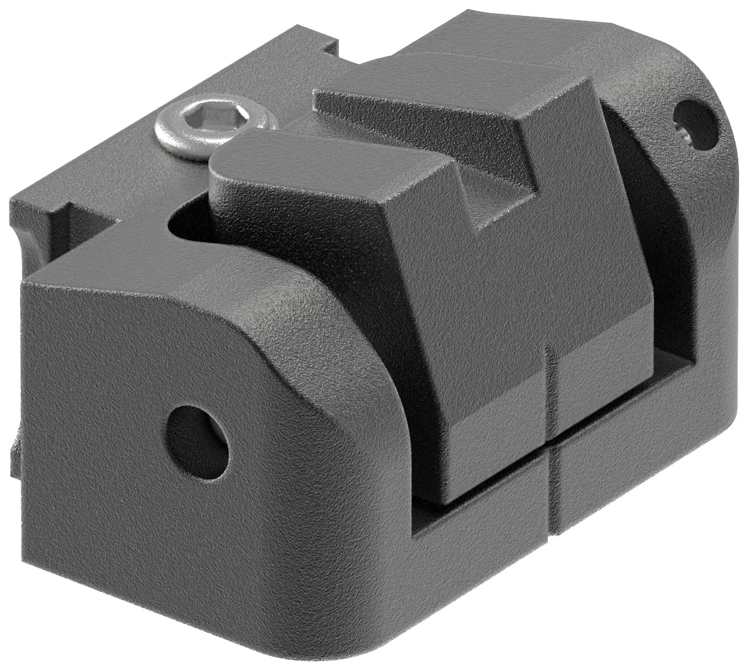 Leupold DeltaPoint Pro rear iron sight matte finish complements handgun aesthetics while enabling battery-free backup.