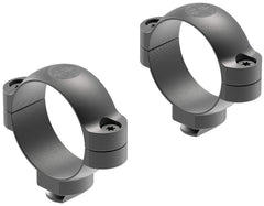 Leupold dual dovetail rings 35mm-high-matte-finish provide sturdy, reliable mounting.