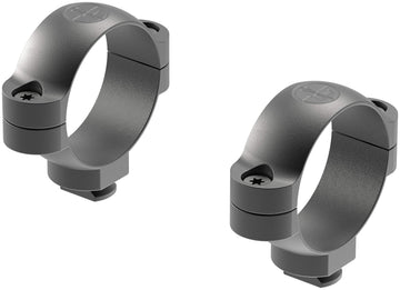 Leupold dual dovetail rings steel-construction-detail deliver durable alignment for repeatable mounting.