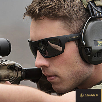 Leupold Packout ANSI Z87.1 plus ballistic rating provides high-velocity eye protection