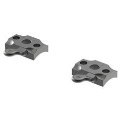 Leupold QR base shows quick removal and reattachment with compatible rings for fast swaps.