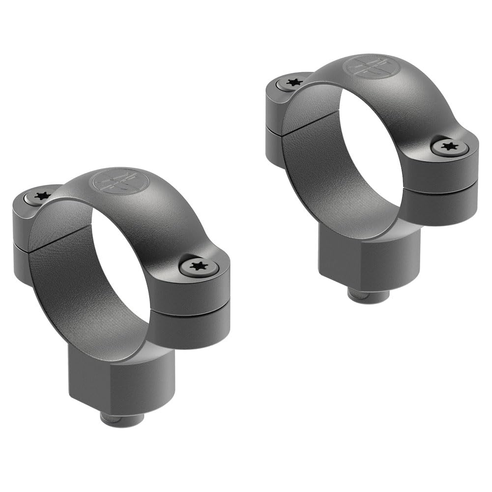 Leupold QR rings 30mm super high matte, side view for rapid optic removal
