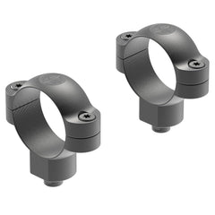 Leupold QR rings 30mm super high matte, side view for rapid optic removal