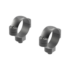 Leupold QR rings 34mm super high with matte finish for solid scope mounting and quick removal.