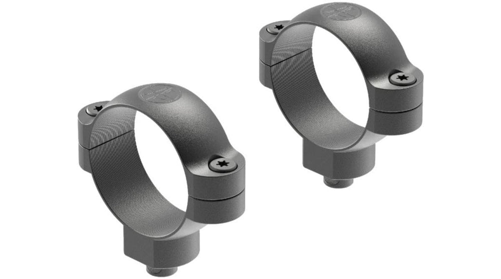 Leupold QR rings show steel machining precision for durable, reliable performance.
