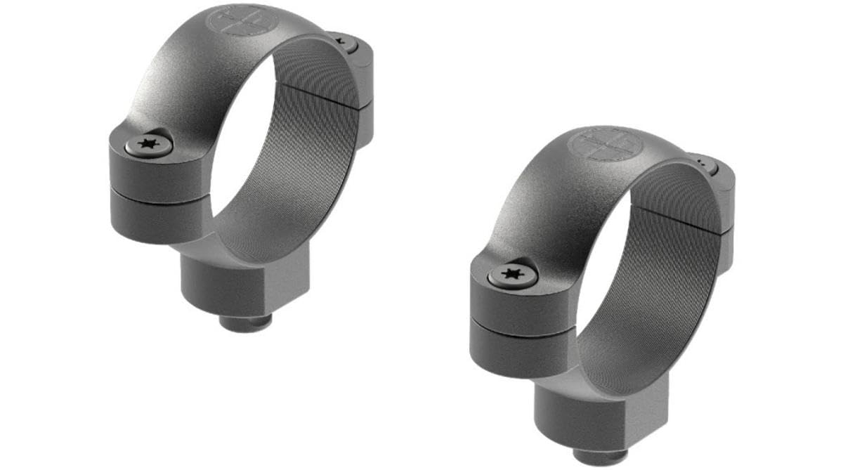 Leupold QR rings demonstrate quick-release base compatibility for fast field reattachment.