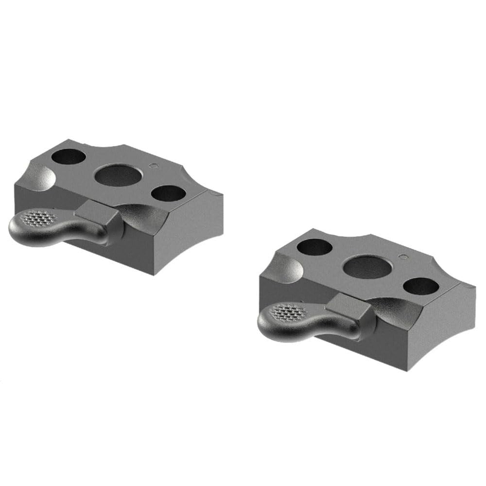 Leupold QR Steyr SBS Classic Mannlicher 2pc lever-lock highlight for easy reattachment and accuracy.