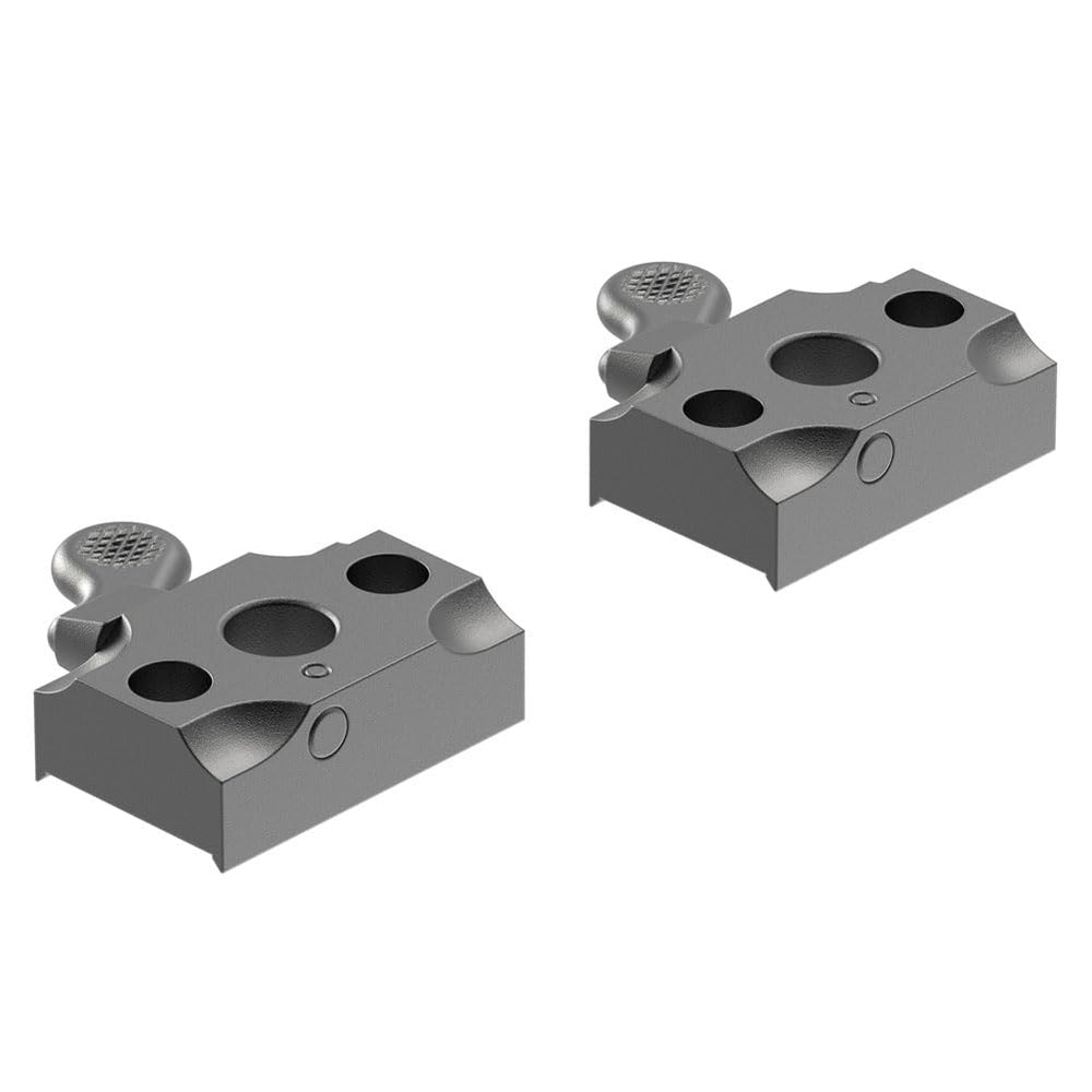 Leupold QR two-piece base front view for quick detach with repeatable zero