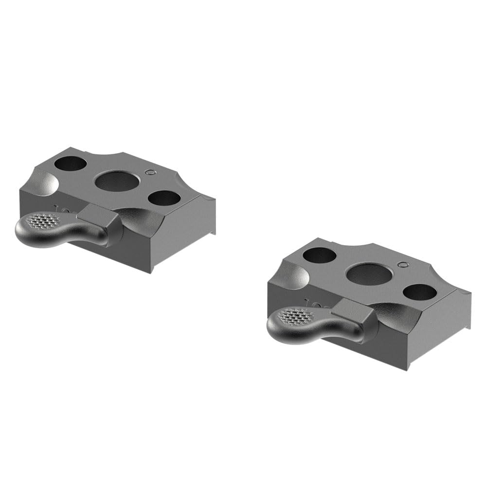 Leupold QR two-piece base side view showing solid zero repeatability in rugged conditions