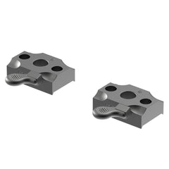 Leupold QR two-piece base side view showing solid zero repeatability in rugged conditions