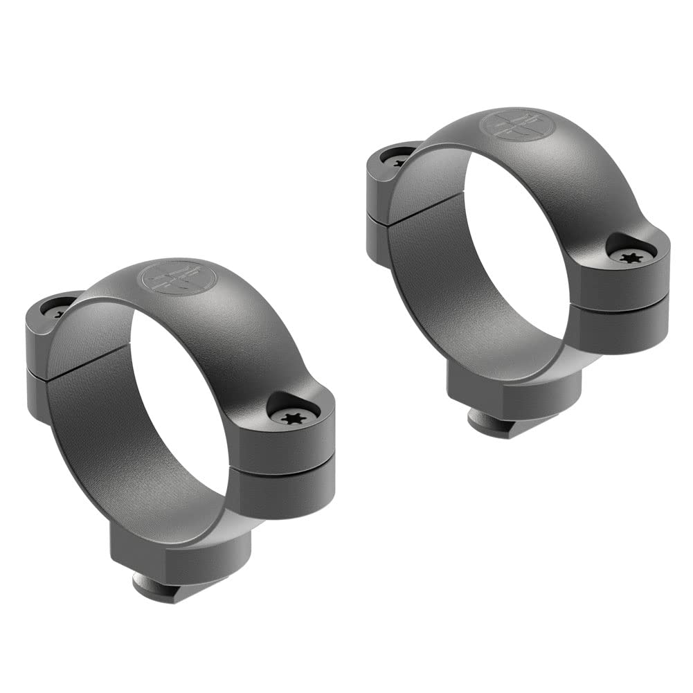 Leupold Quick Release Scope Rings 34mm closeup demonstrates precise fit for rapid reattachment.