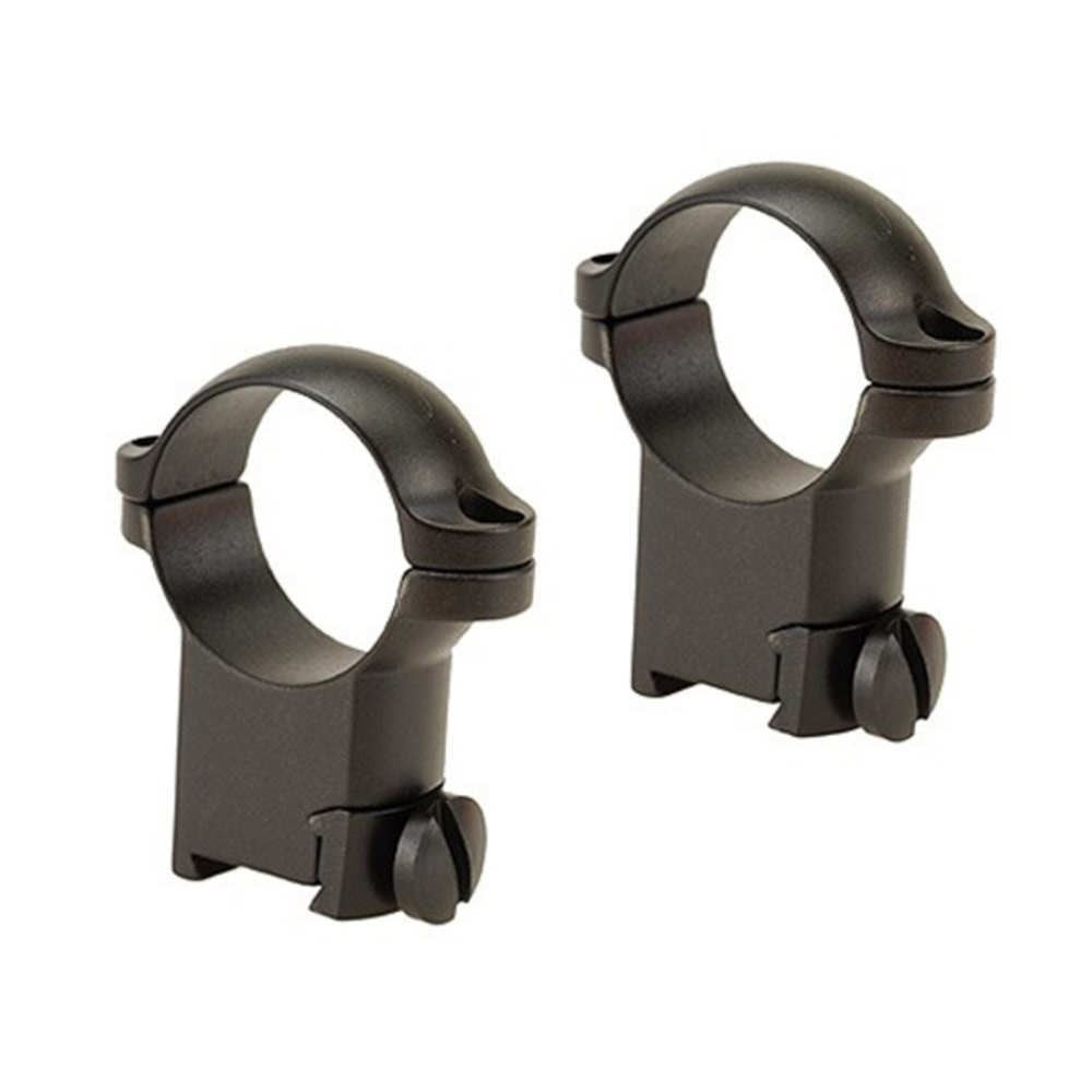Leupold RM Sako 1-In Super High ringmount, side view showing solid steel construction and no-tap design.