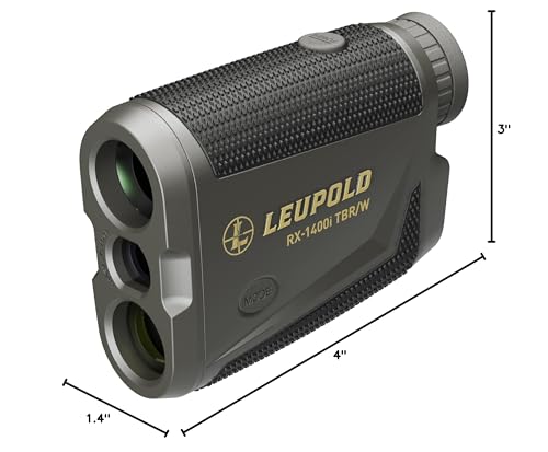 Leupold RX-1400i Gen 2 ranging engine enables fast target distances.