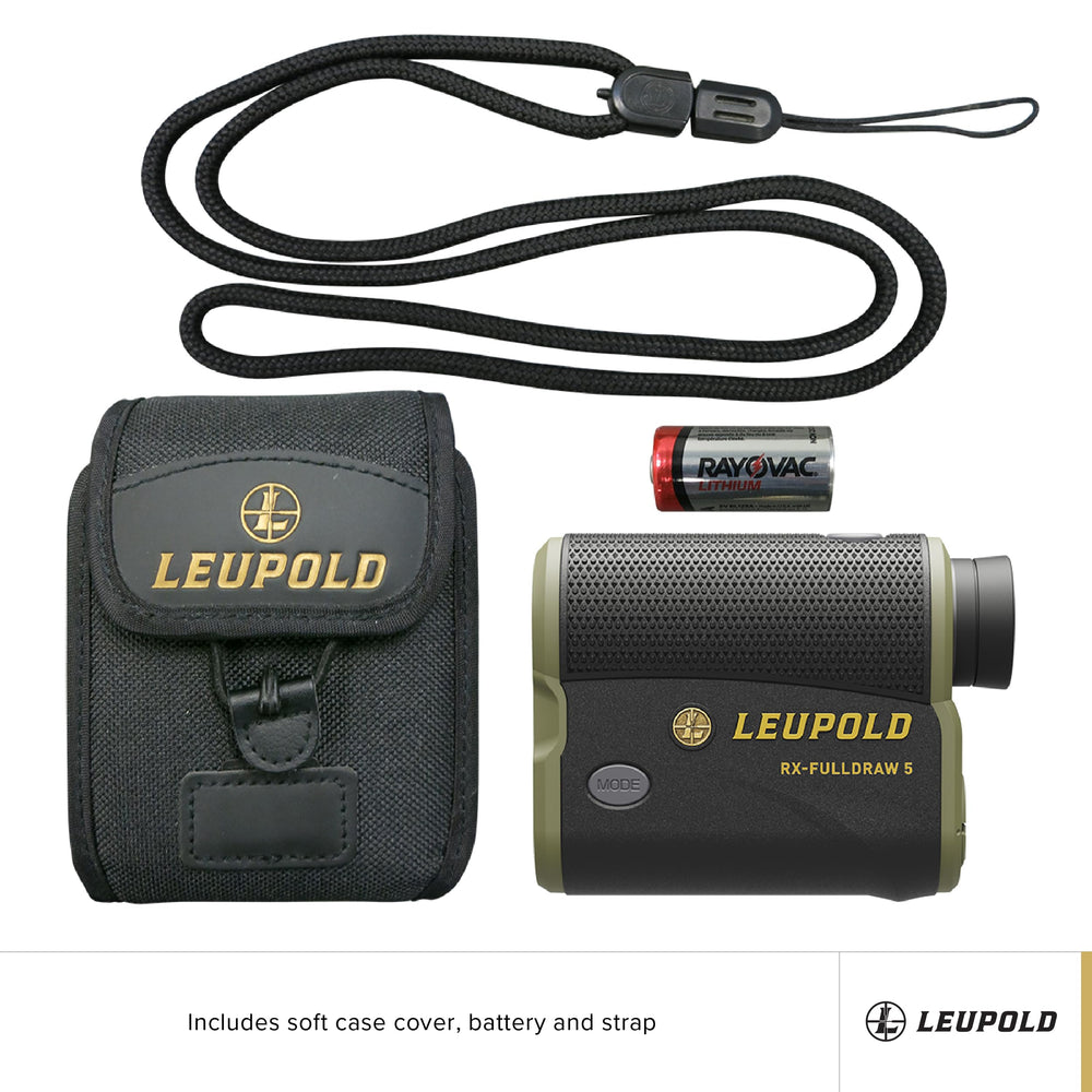 Leupold RX-FullDraw 5 rangefinder integrates with bow setup for field accuracy