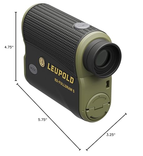 Leupold RX-FullDraw 5 rangefinder field use supports on-site range estimation
