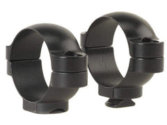 Leupold STD 1in rings highlight forged and machined steel construction for durability.