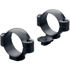 Leupold STD 1in Medium Ext mounted on rifle demonstrates secure recoil resistance