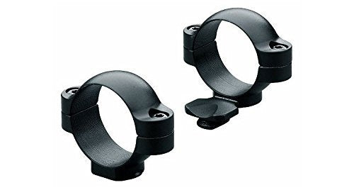 Leupold STD 1in Medium Ext side view emphasizes precise alignment with scope