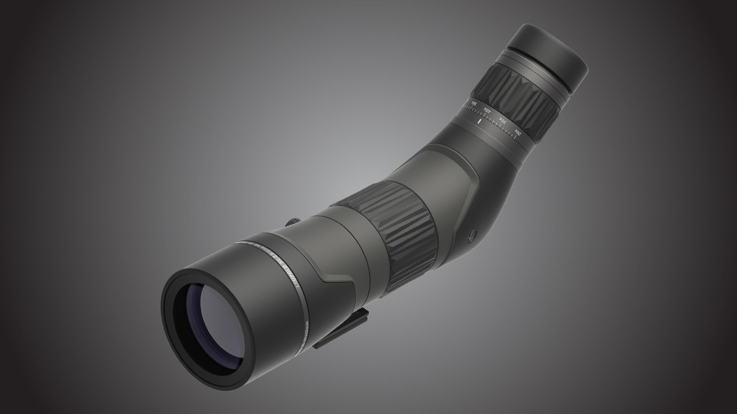 Leupold SX-2 Alpine HD Gen 2 20-60x60mm angled packaging highlighting durability.