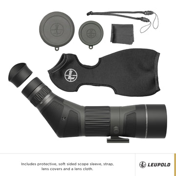 Leupold SX-4 Pro Guide HD Gen2 15-45x65 ergonomic adjustments enable quick viewing changes