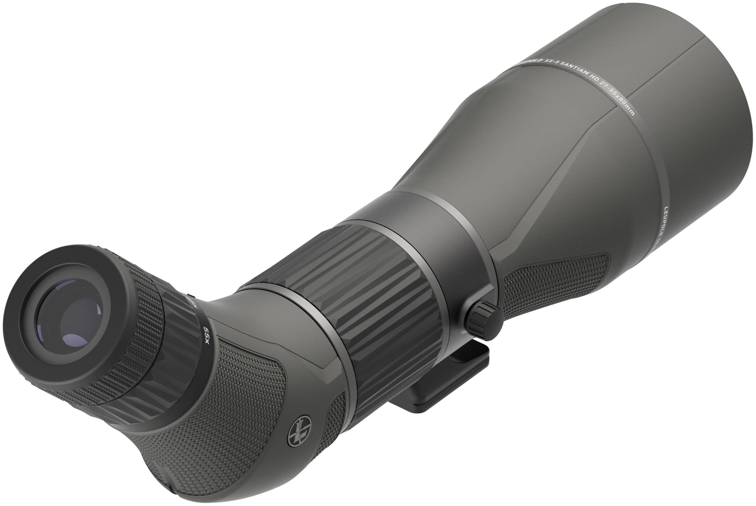 Leupold SX-5 Santiam HD angled eyepiece for comfortable long viewing sessions