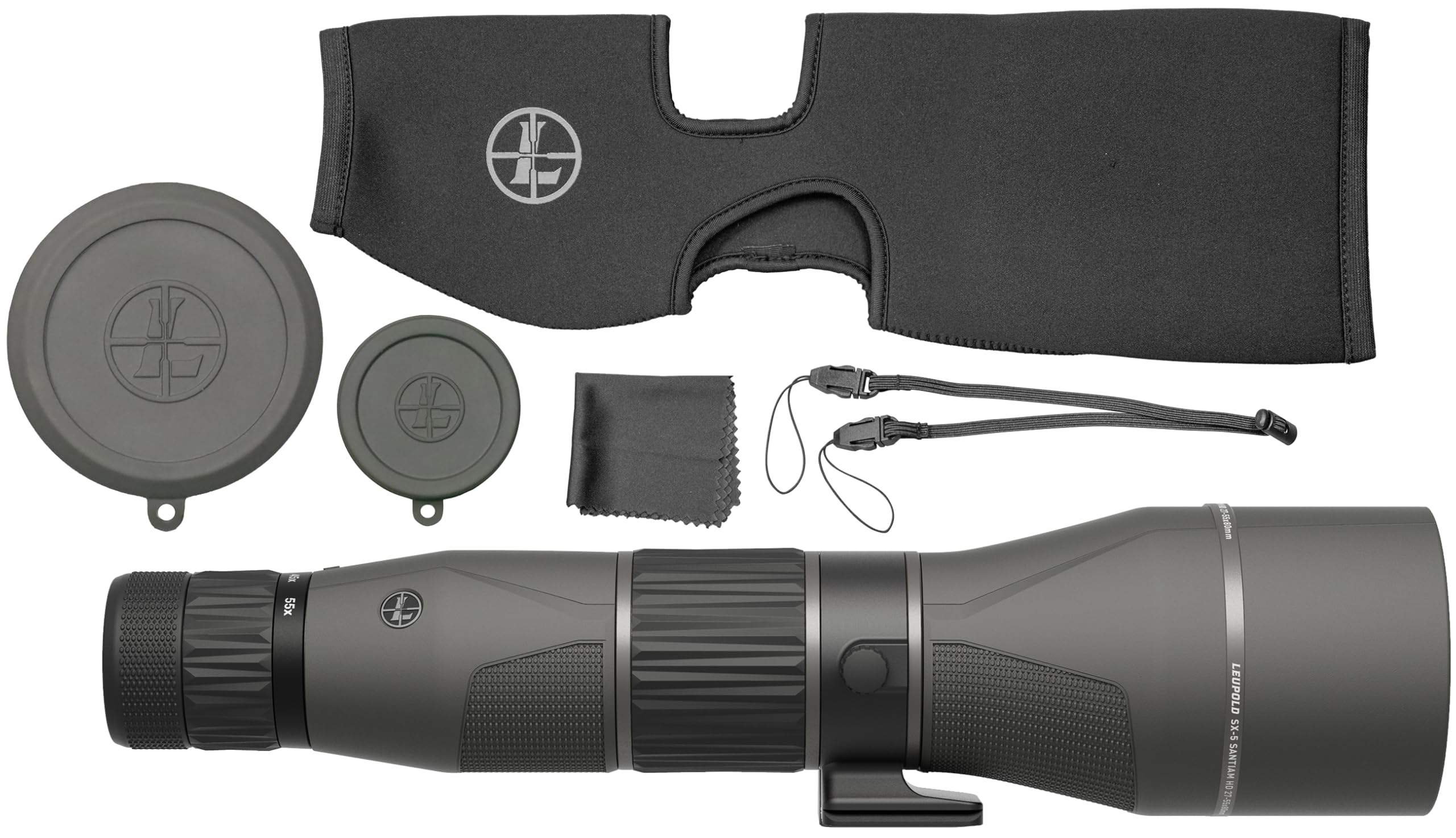 Leupold SX-5 Santiam HD in use shows clear images from dawn to dusk.