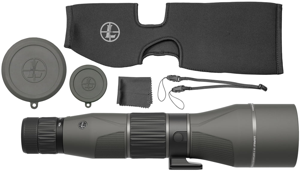 Leupold SX-5 Santiam HD in use shows clear images from dawn to dusk.